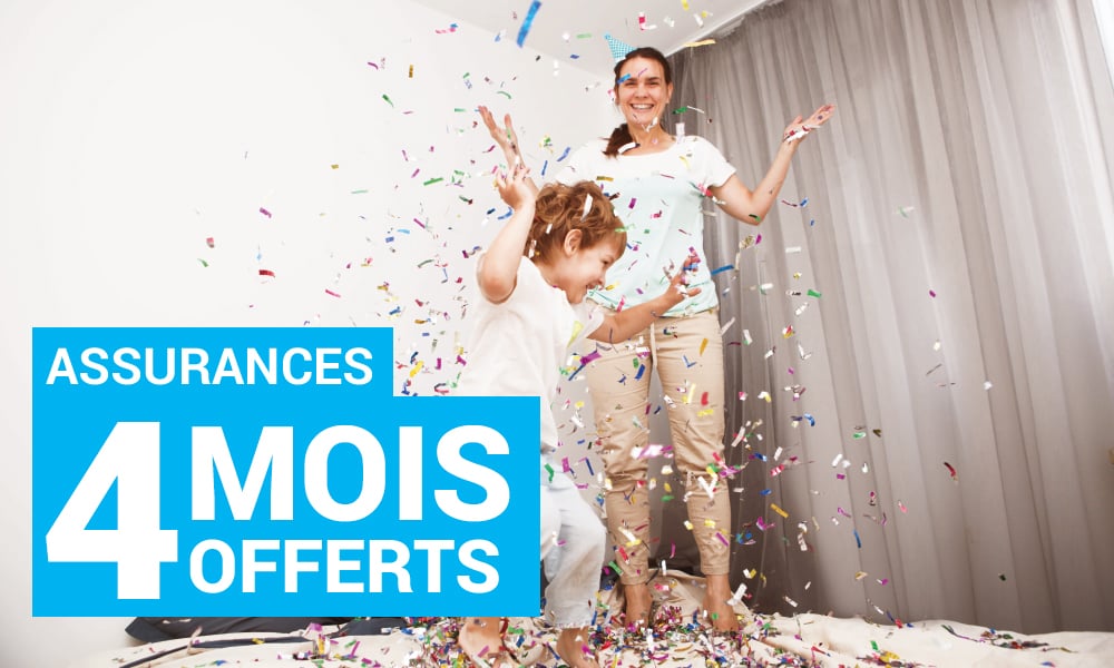 4 mois offerts