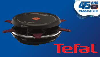 Remise Tefal raclette 20euros
