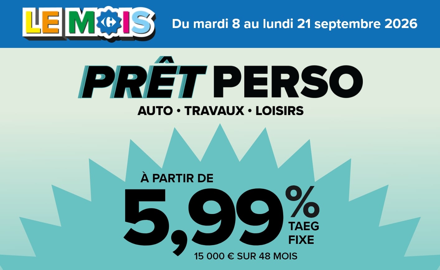 Prêt personnel