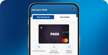 Écran App Carte PASS